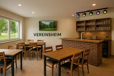 Vereinsheim - Unser modernes und gemütliches Vereinsheim bietet die perfekte Location für kl...