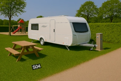 Stellplatz S04 - Stellplatz nahe dem Spielplatz, ideal für Familien